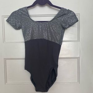 Ainsliewear Silver Lace Leotard